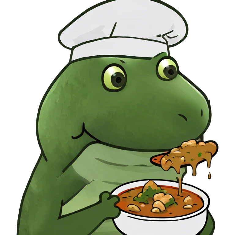 Crocodile eating gumbo emoji