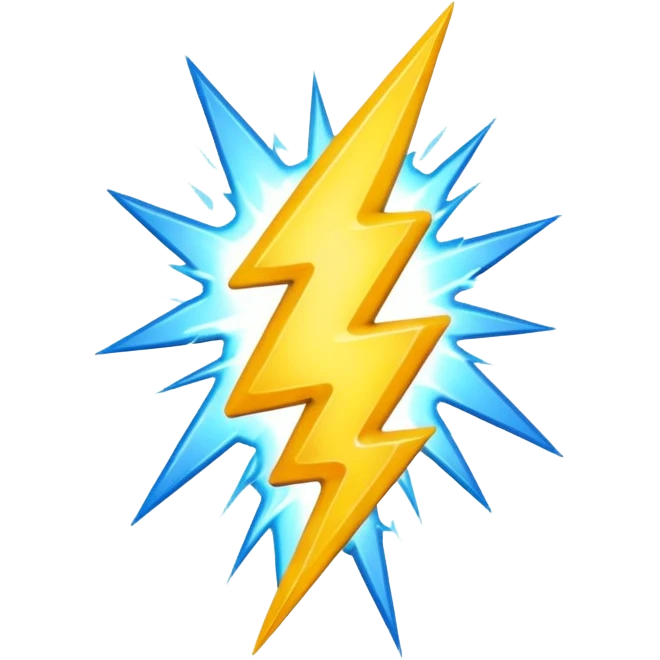 Молния emoji