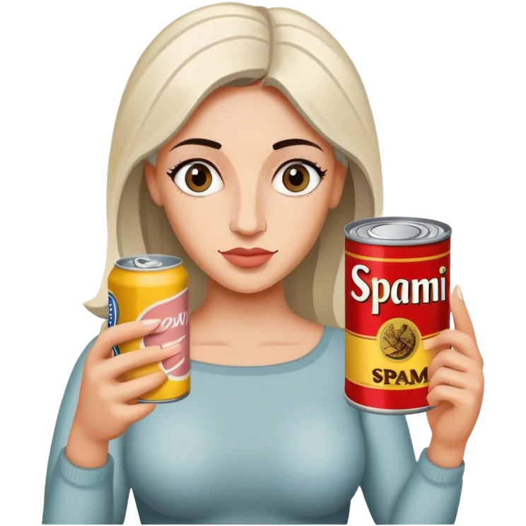 picasso abstract SPAM MEAT spain woman painting emoji