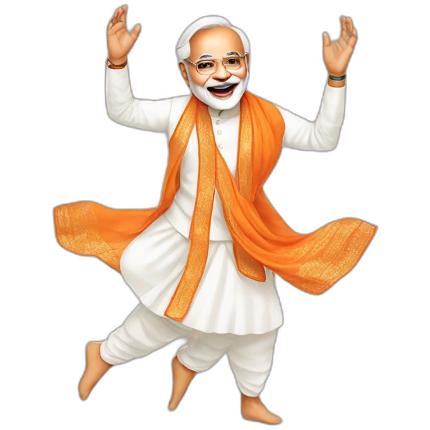 Dancing modi ji emoji