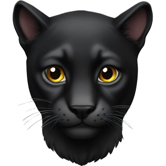 Animal pantera negra emoji