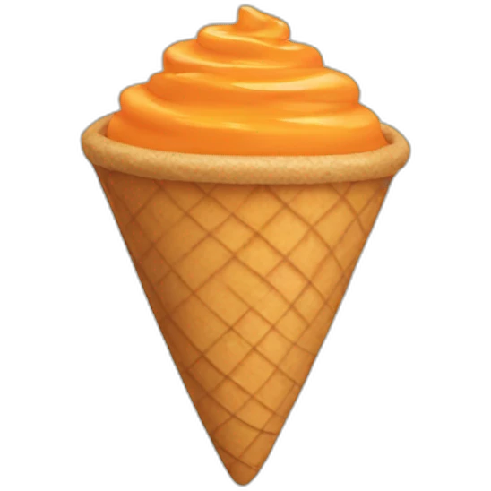 Cone emoji