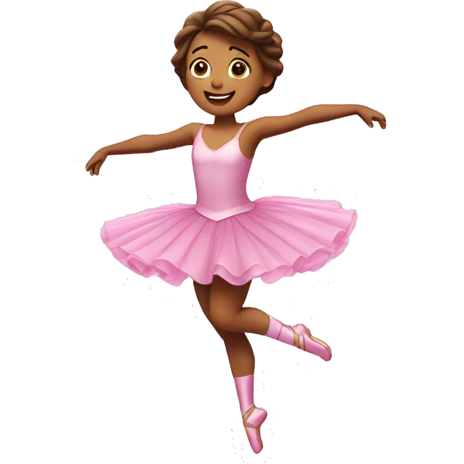 A bailarina jumping emoji