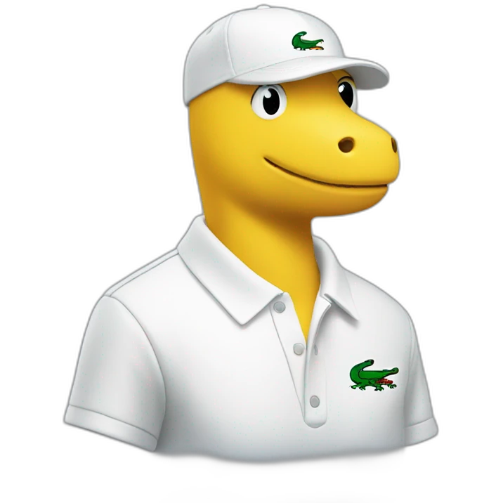 Lacoste man emoji