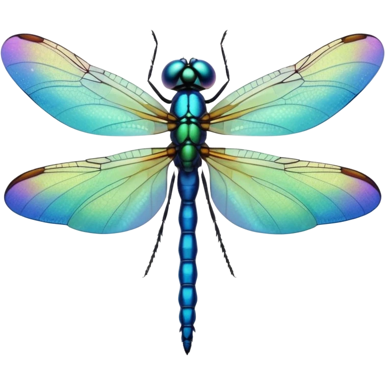 Beautiful dragonfly emjoi emoji