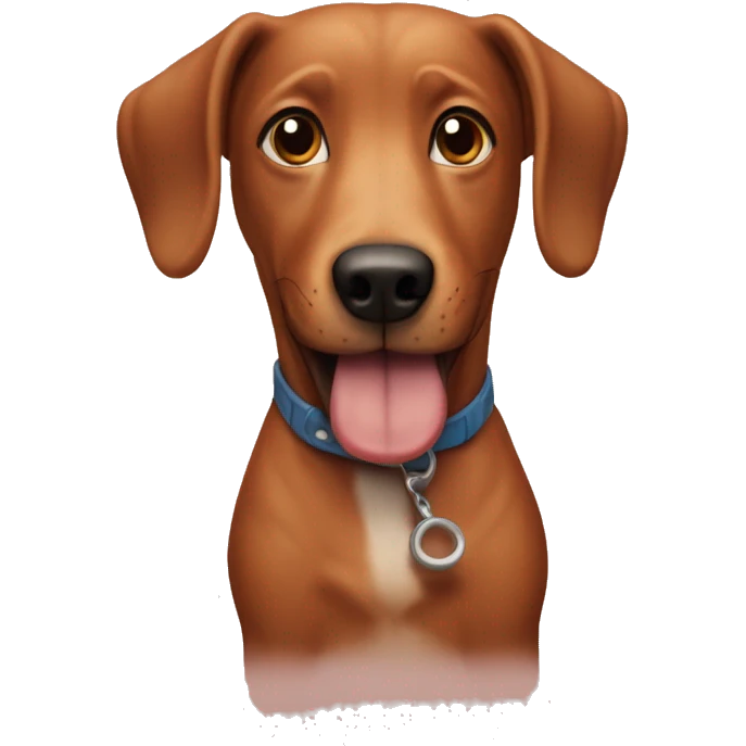 Perro salchicha  emoji