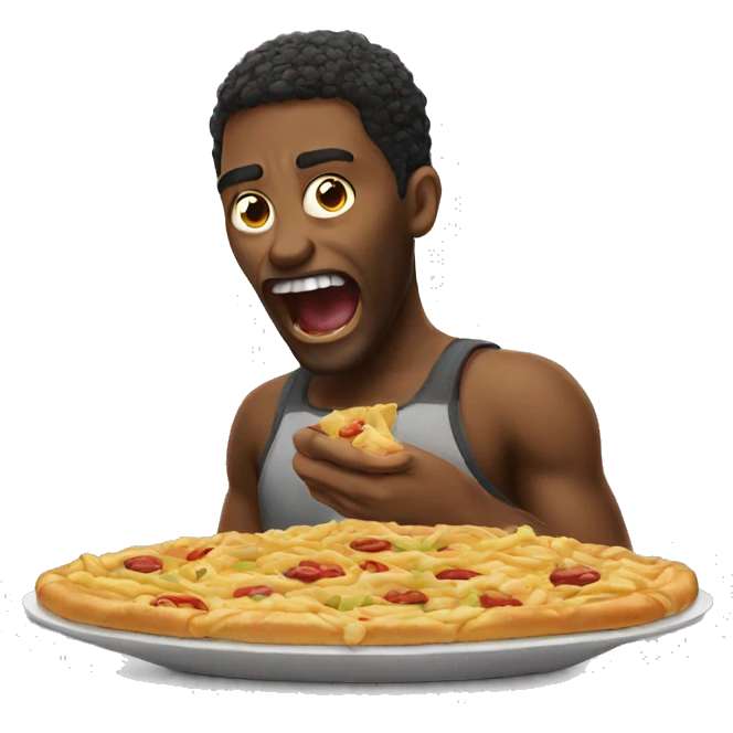 So hungry emoji