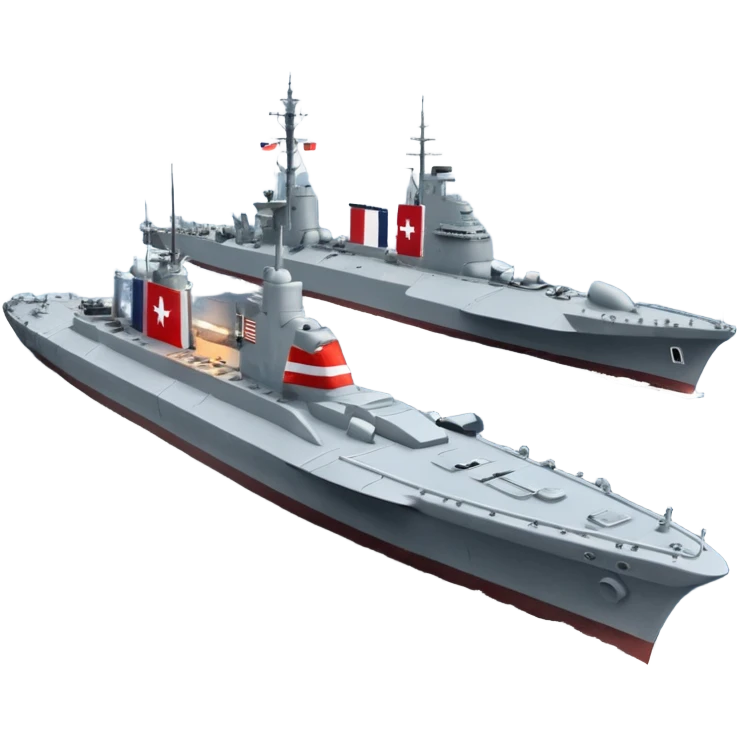 zaproponuj różne emotki z róznymi okrętami wojennymi emoji