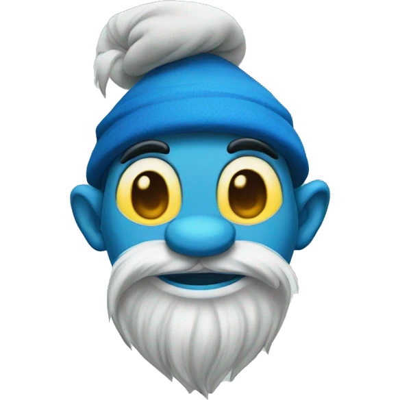 smurf tropical emoji