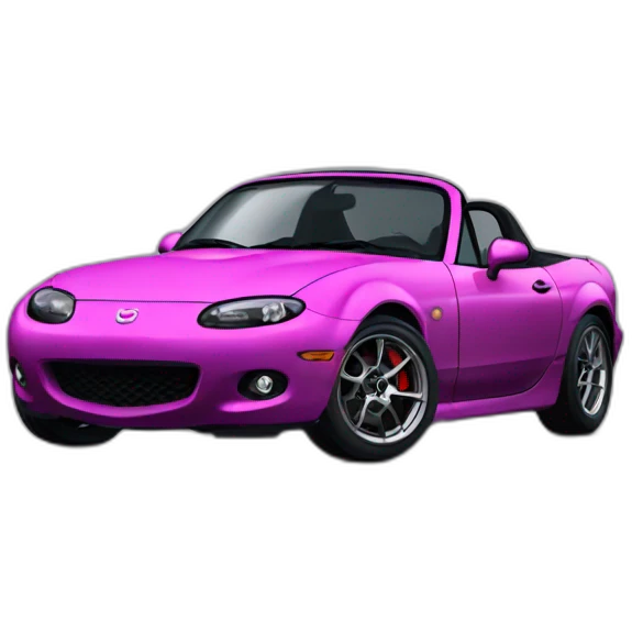 Mazda mx 5 1st generation drifting emoji
