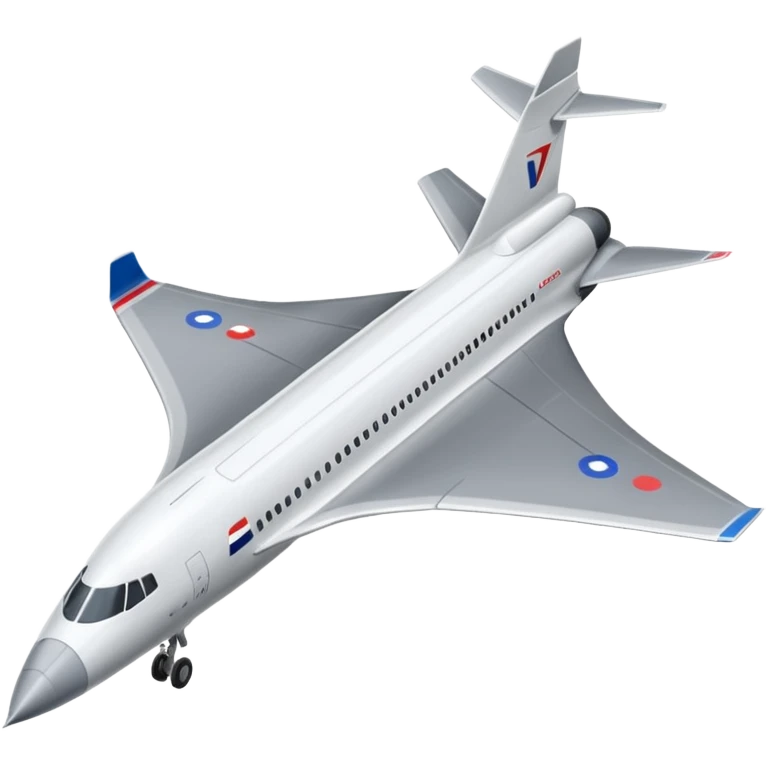 now i want a Concorde Ponchi Airlines (gray colored) emoji