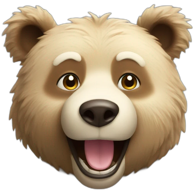 happy bear emoji