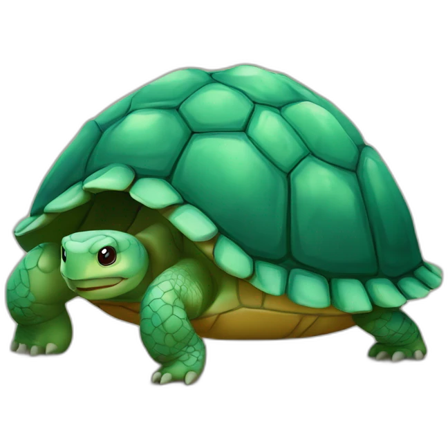 Tortue qui lance 1 kameamea emoji