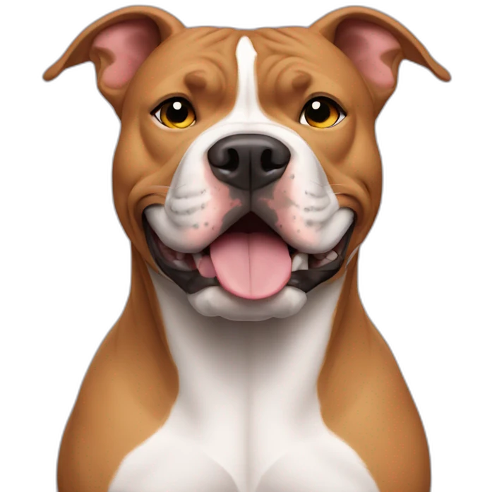 super muscular pitbull emoji