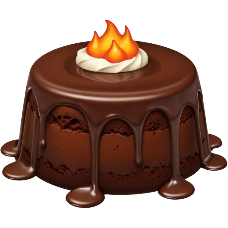 lava cake emoji