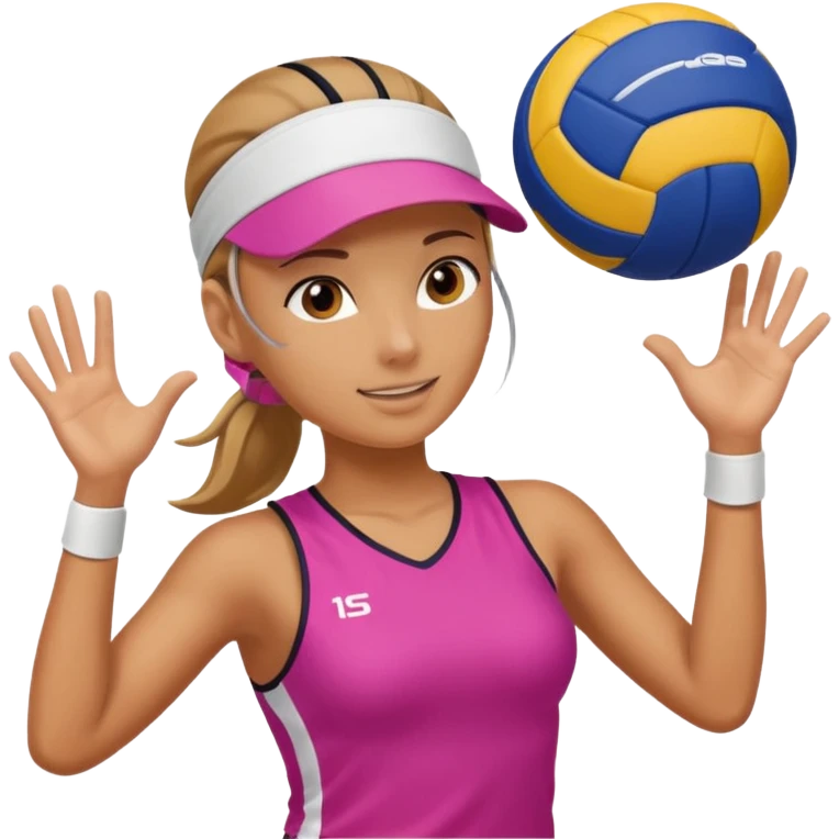 Volleyball girl emoji