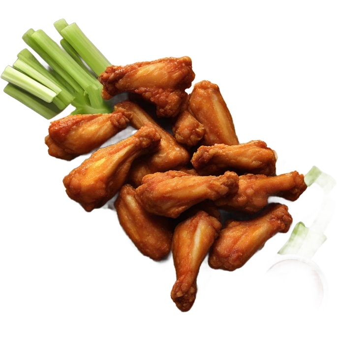 Wing stop emoji