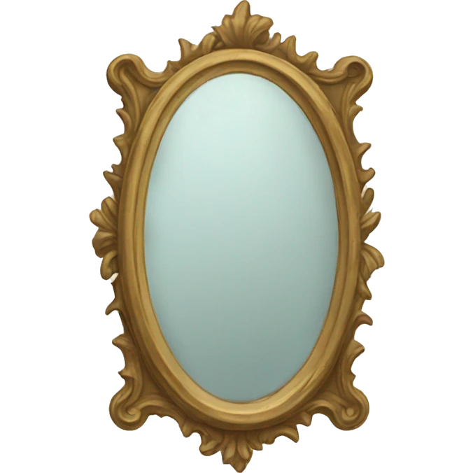 vintage mirror emoji