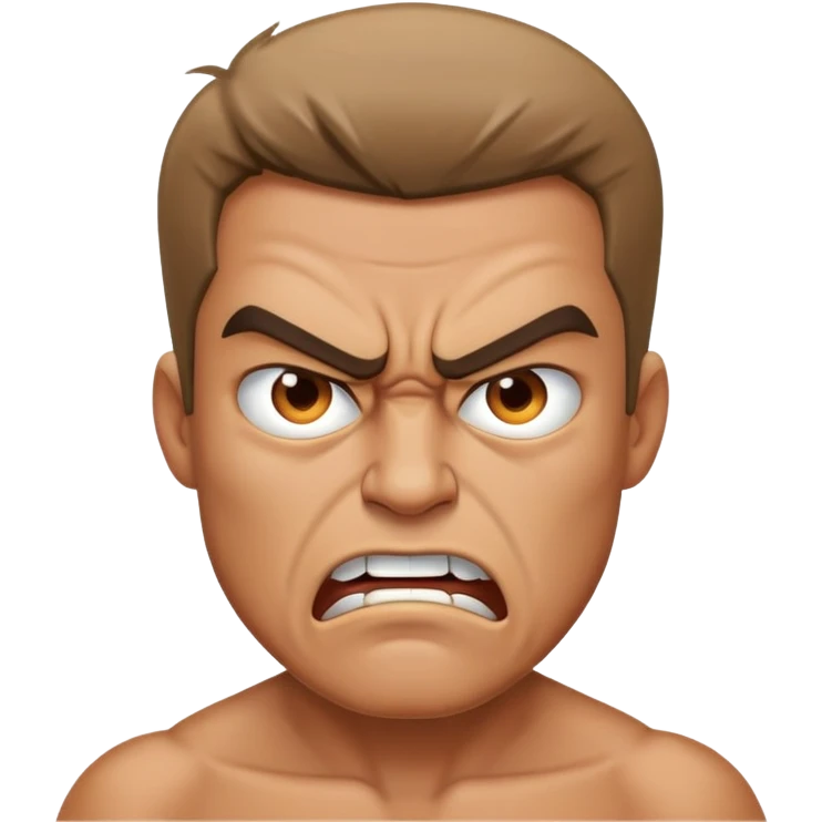 angry man emoji