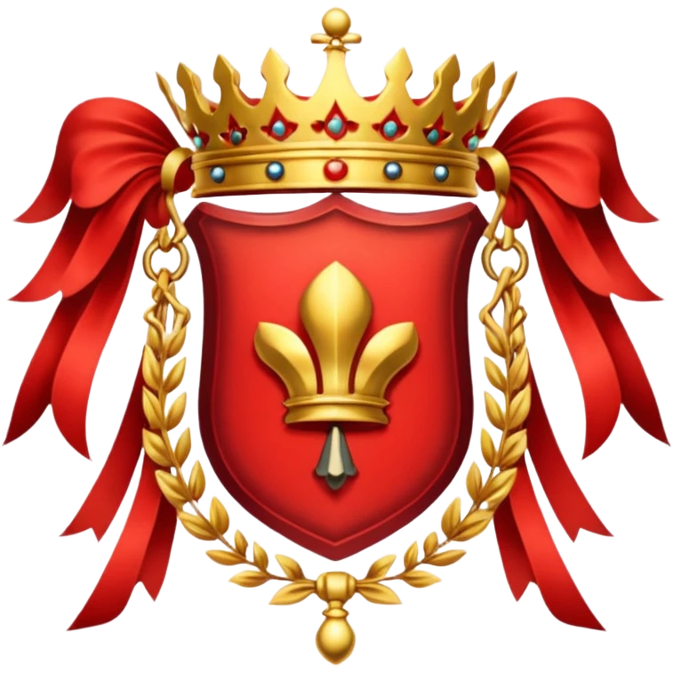 Red Royal Crest emoji