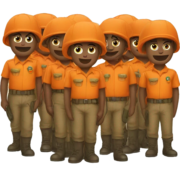 Orange Army emoji