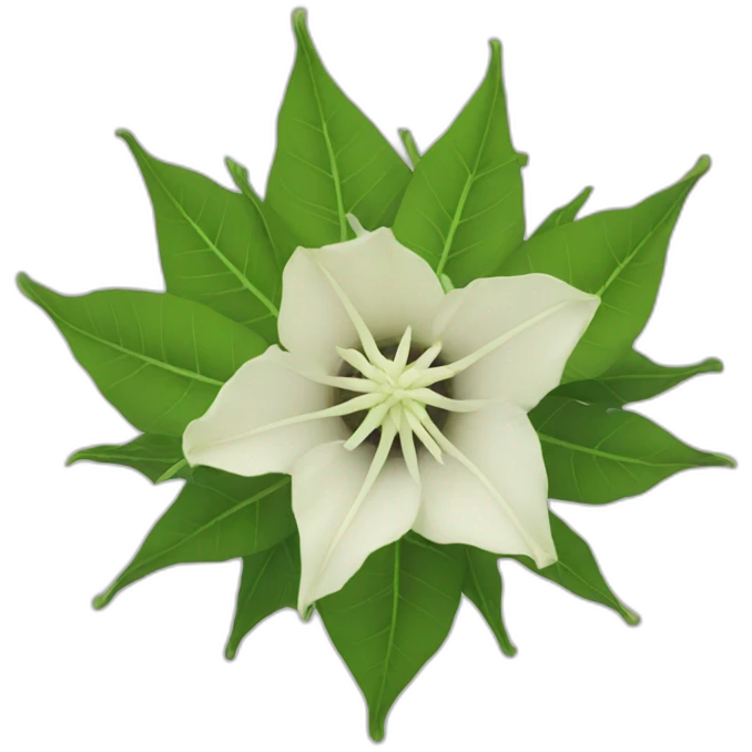 datura weed emoji