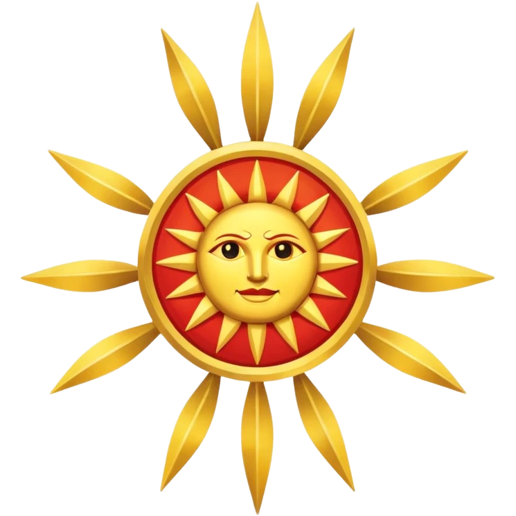 macedonian kutlesh sun flag emoji