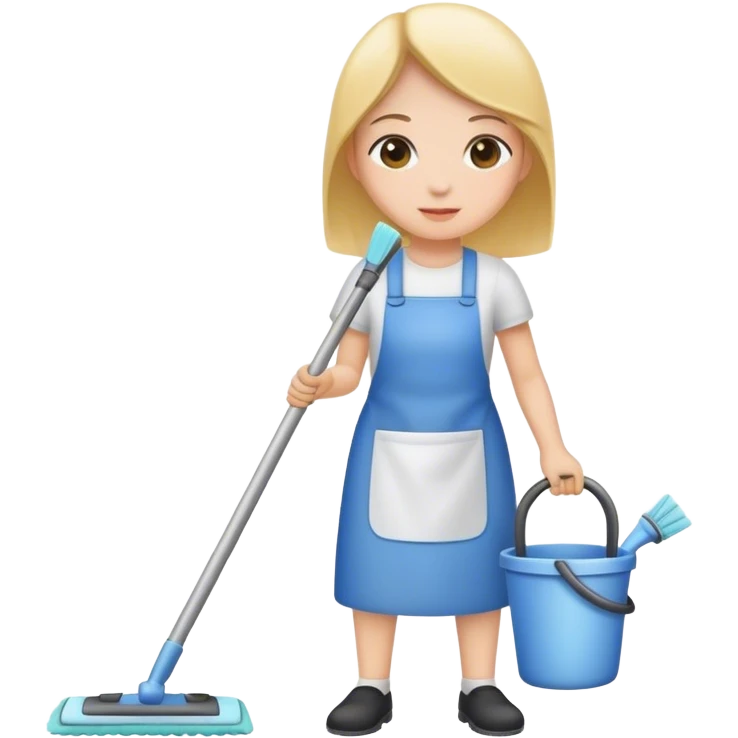 Cleaning emoji
