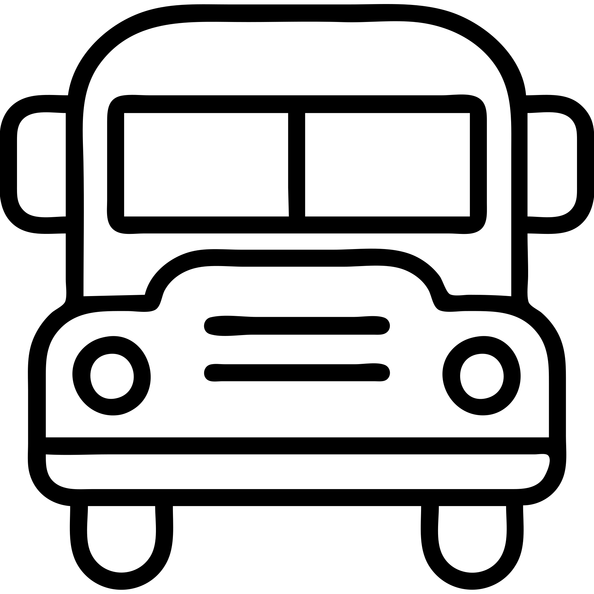 outlined school bus icon with no fill emoji