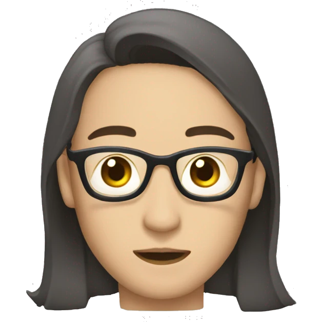 adi menggunakan kaca mata emoji