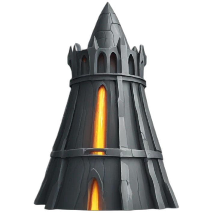 The lord of the rings Sauron tower iOS emoji emoji