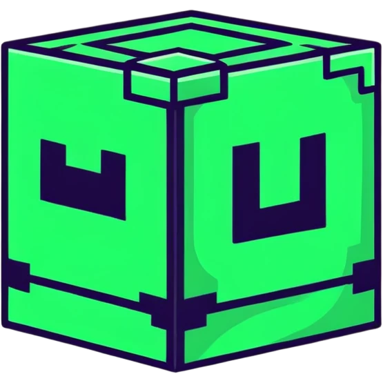 Minecraft block with texture emoji