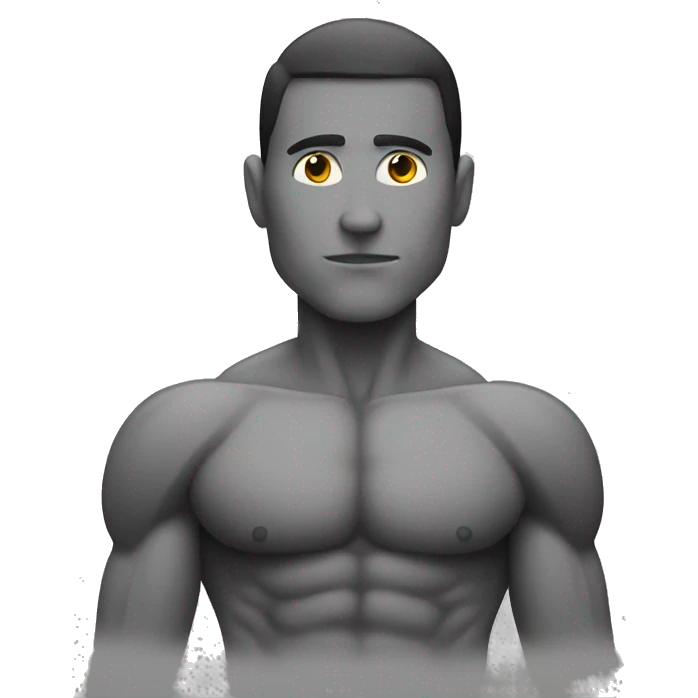 shoulder muscle without face emoji