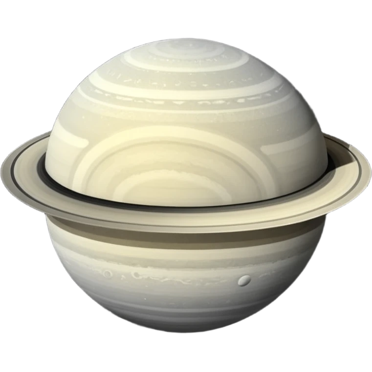 grayscale saturn emoji emoji