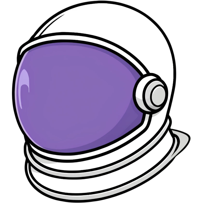 Space helmet emoji
