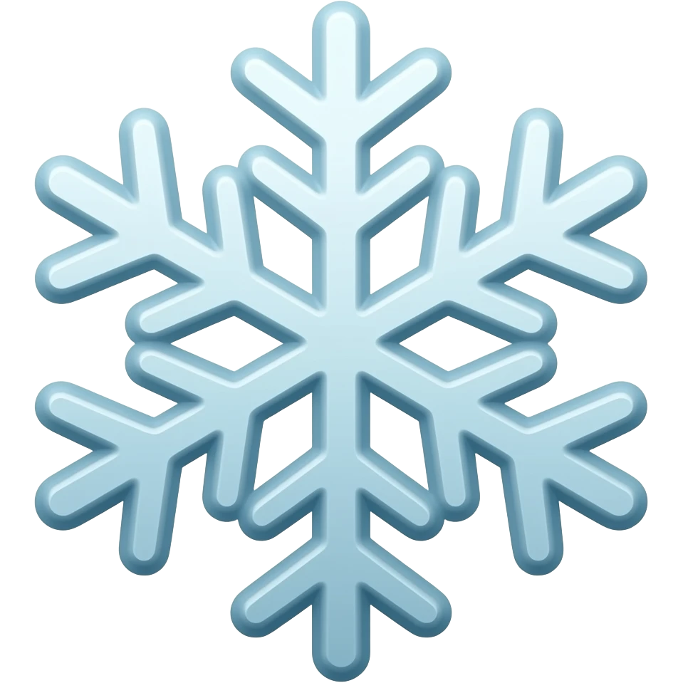 Snowflake emoji