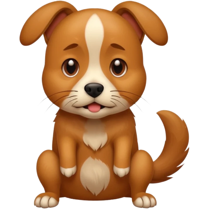 The dog is itching because of fleas, there are ticks and fleas around her emoji