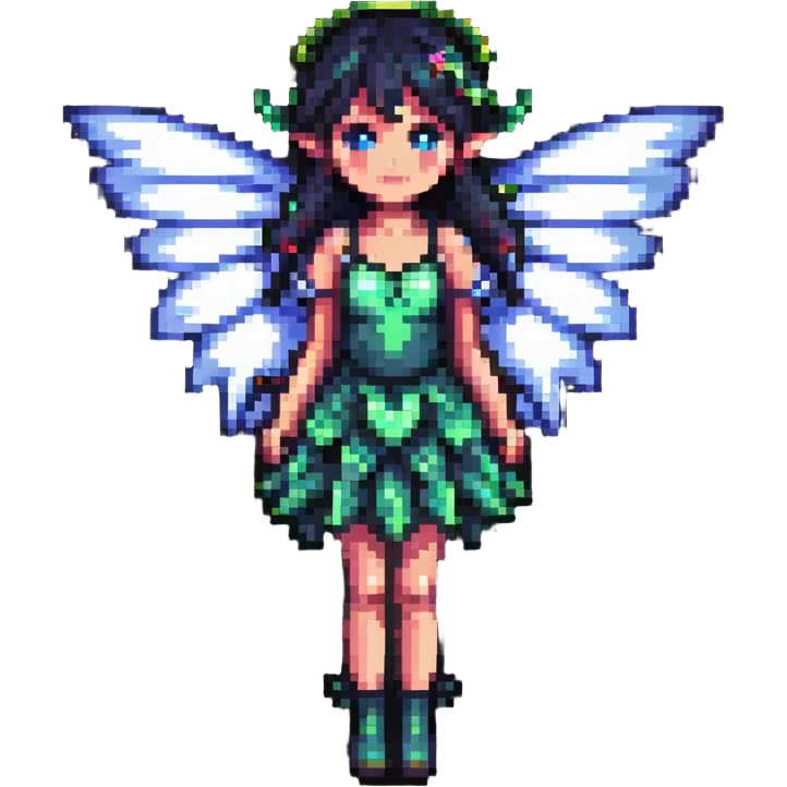 fairy with wings emoji