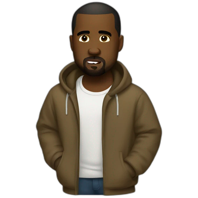 kanye west drunk emoji