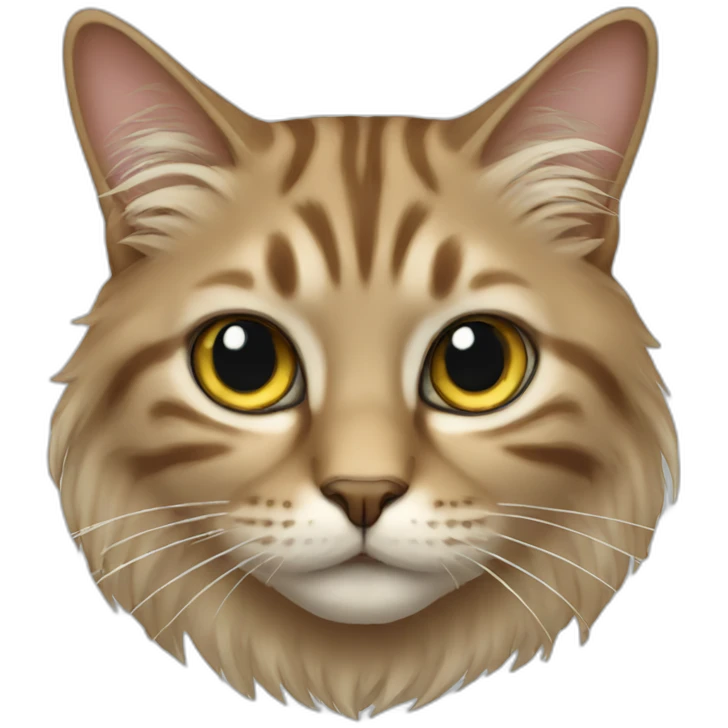 long-hair-cat emoji