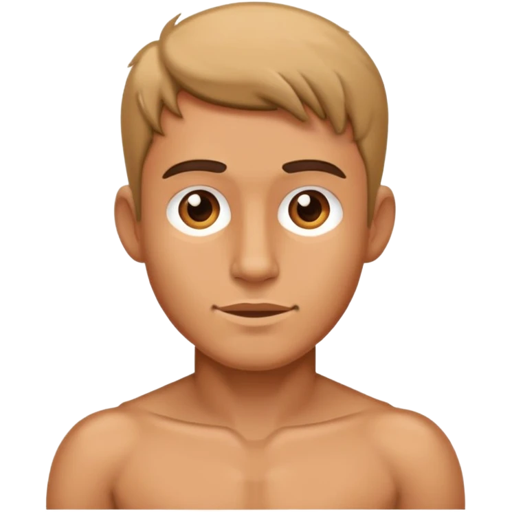 Naked man emoji