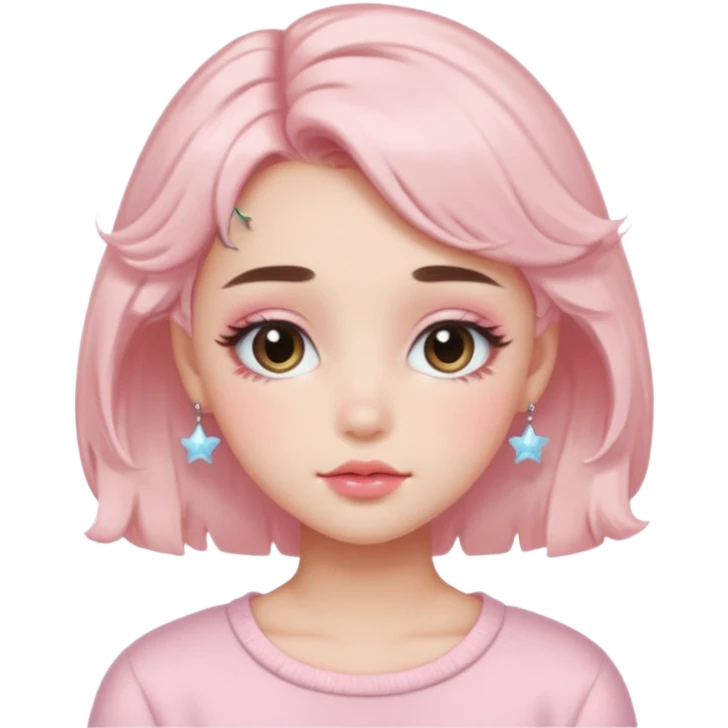  Soft Girl
Origin: TikTok/Western

Key Features: Pastel blush, gloss or tinted balm, fluffy brows, shimmery lids, small hair clips or pigtails.

Vibe: Playful, sweet, pastel-saturated cuteness — very Y2K meets kawaii.

Signature Trick: Emphasizes youthful, doll-like features with lots of pink. emoji