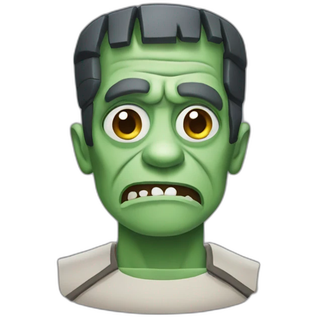 frankenstein halloween emoji