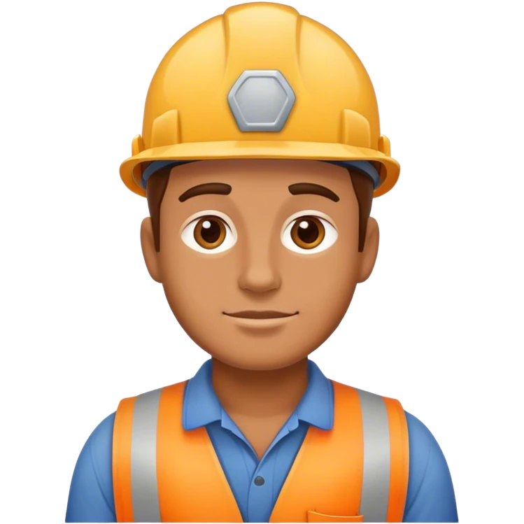 builder photorealistic  emoji