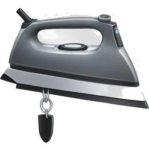 clothes iron emoji