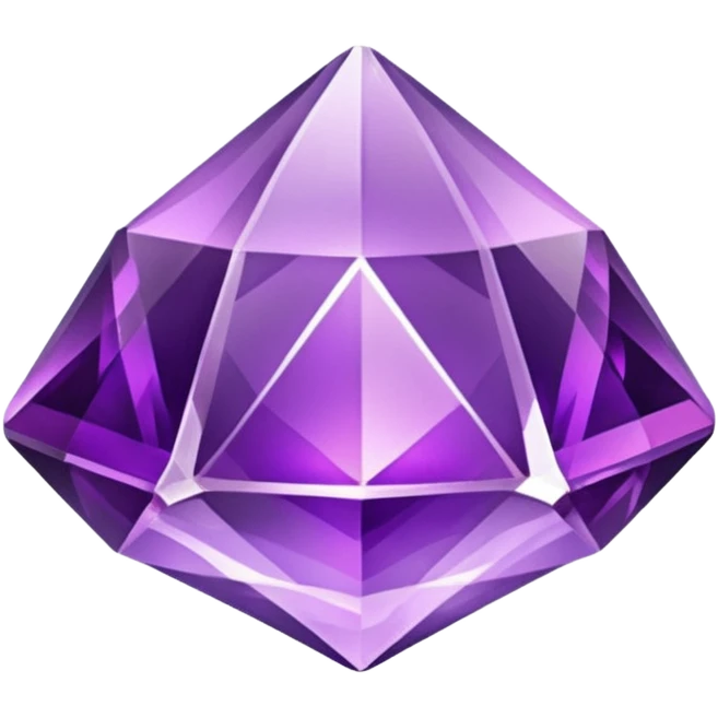 crystal purple gem amethyst emoji