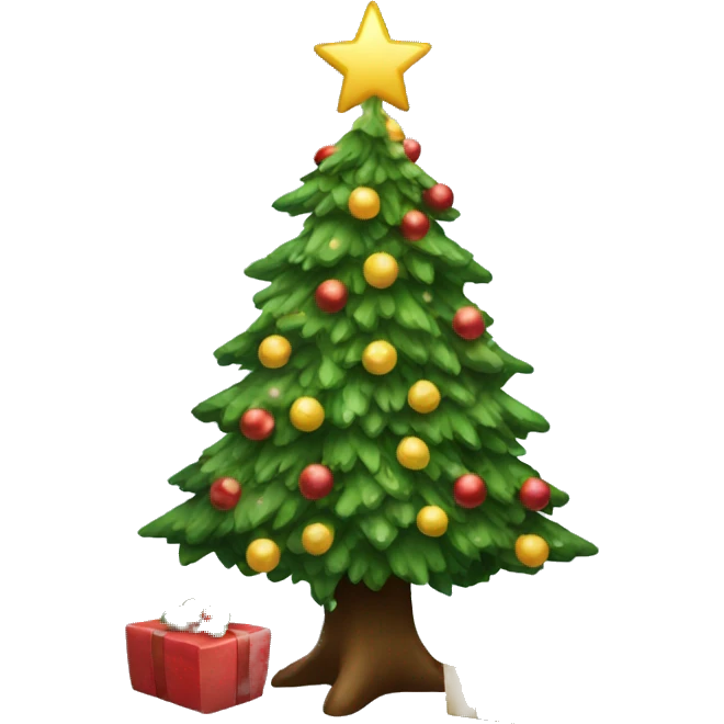 Christmas tree emoji