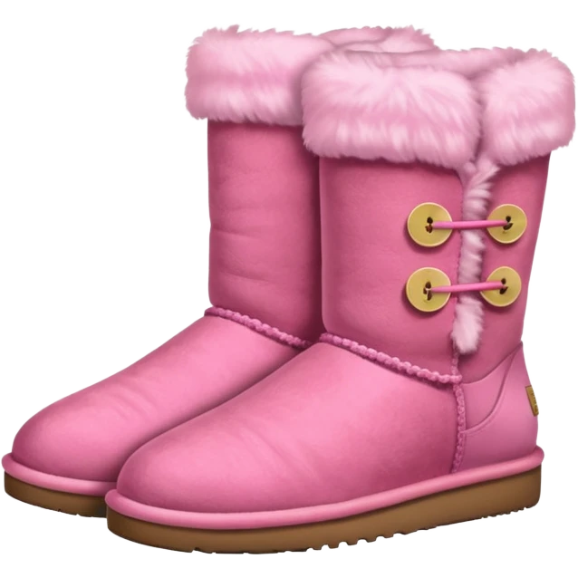 pink ugg emoji