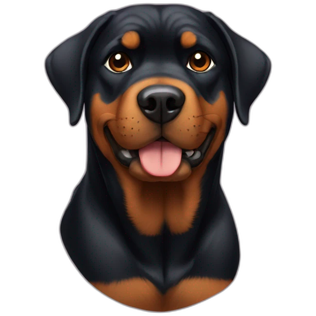rottweiler emoji