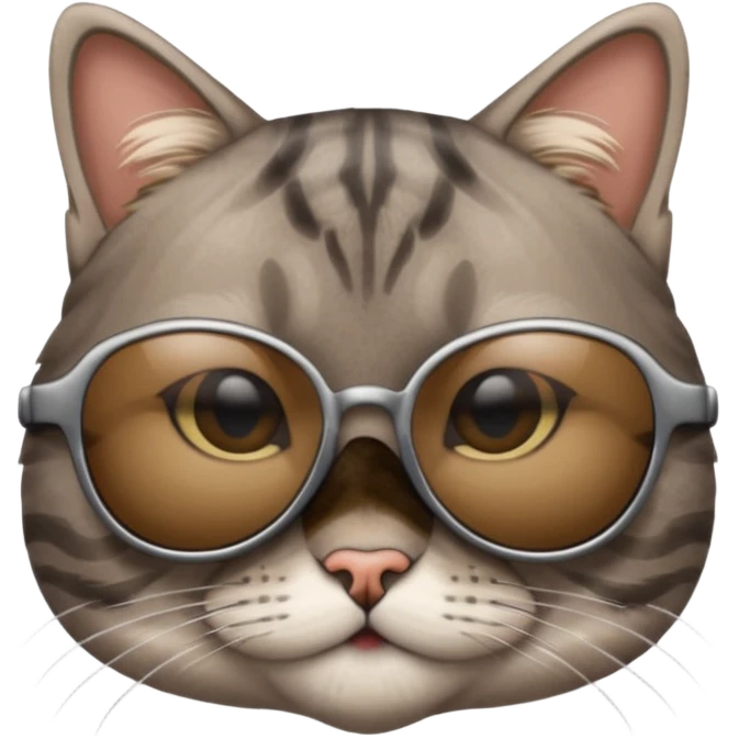 Cat wearing sunglasses emoji